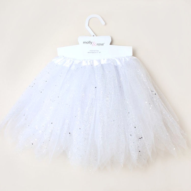 Picture of 7069 WHITE CHILD SIZE NET TUTU WAISTBAND 15-28